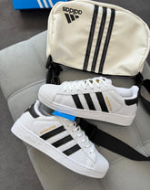 Adidas Superstar - Branco/Preto