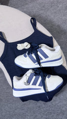 Adidas Fórum II - Off White/Marinho