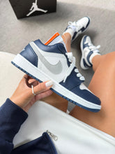 Nike Air Jordan Low - Branco/Cinza/Marinho
