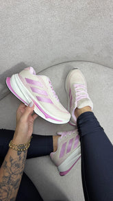 Adidas Supernova Rise Running - Off White/Rosa Metálico