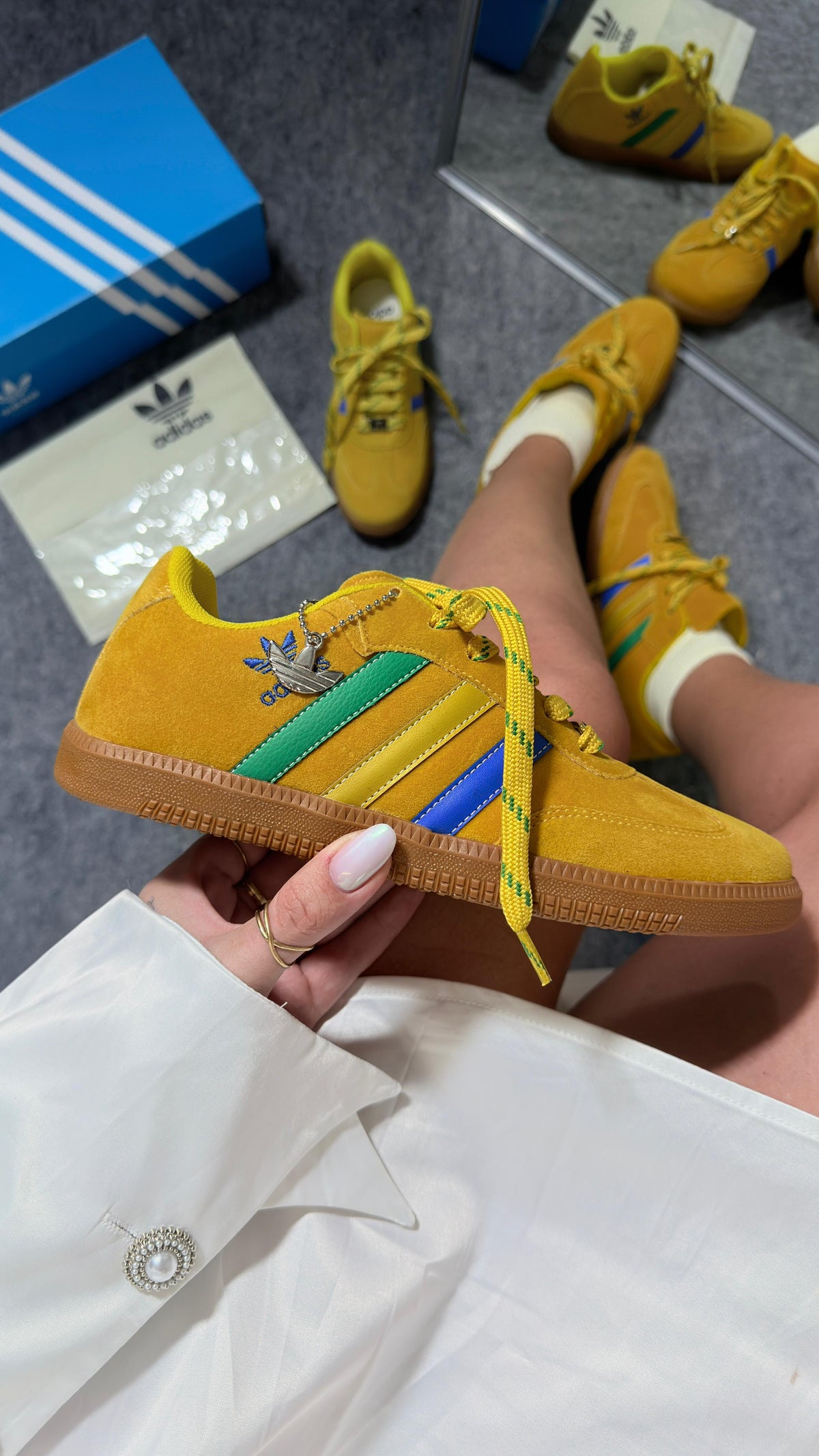 Adidas Samba World Cup - Amarelo