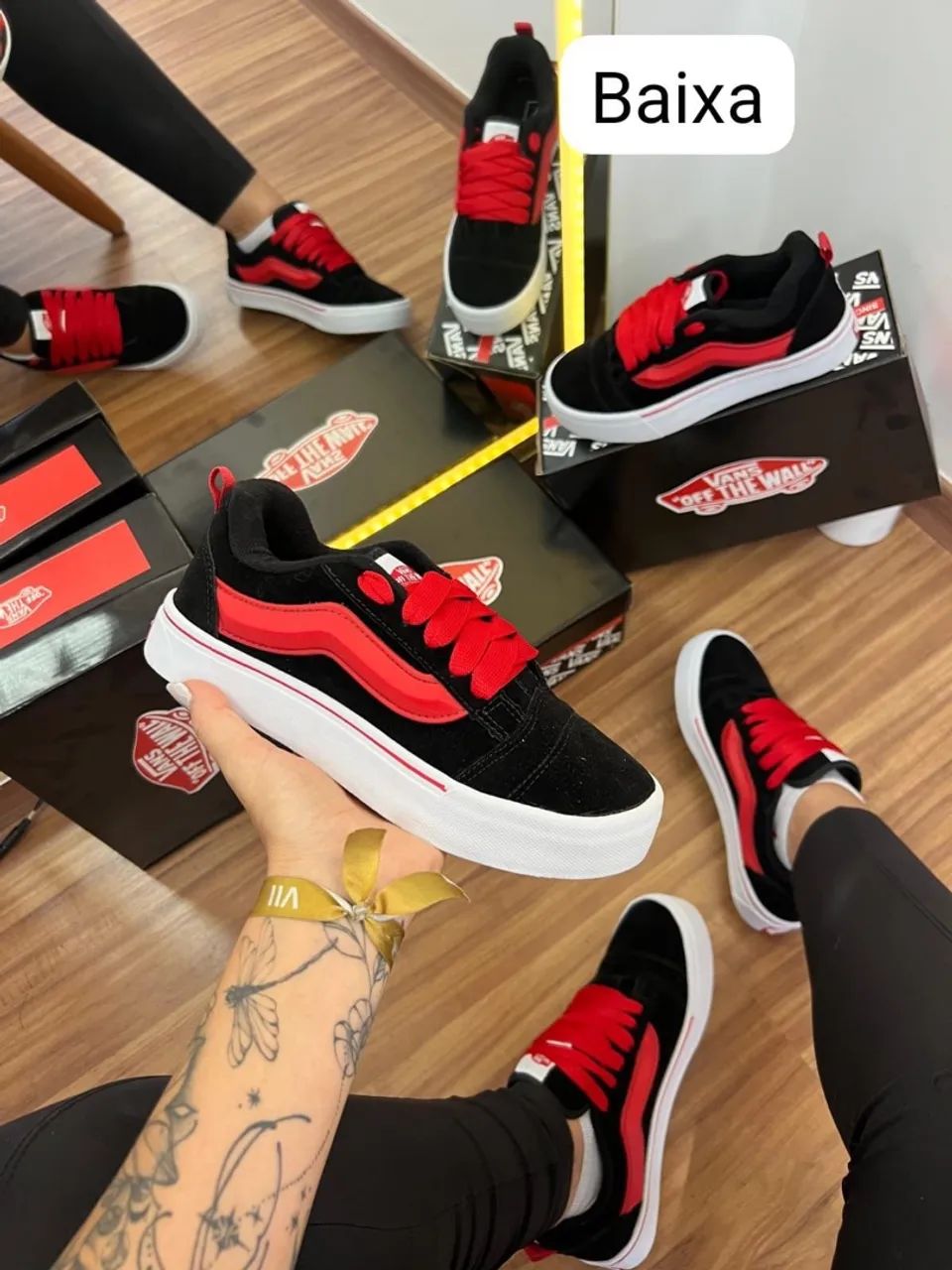 KNU - Preto/Vermelho