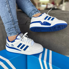 Adidas Forum Low - Branco/Azul