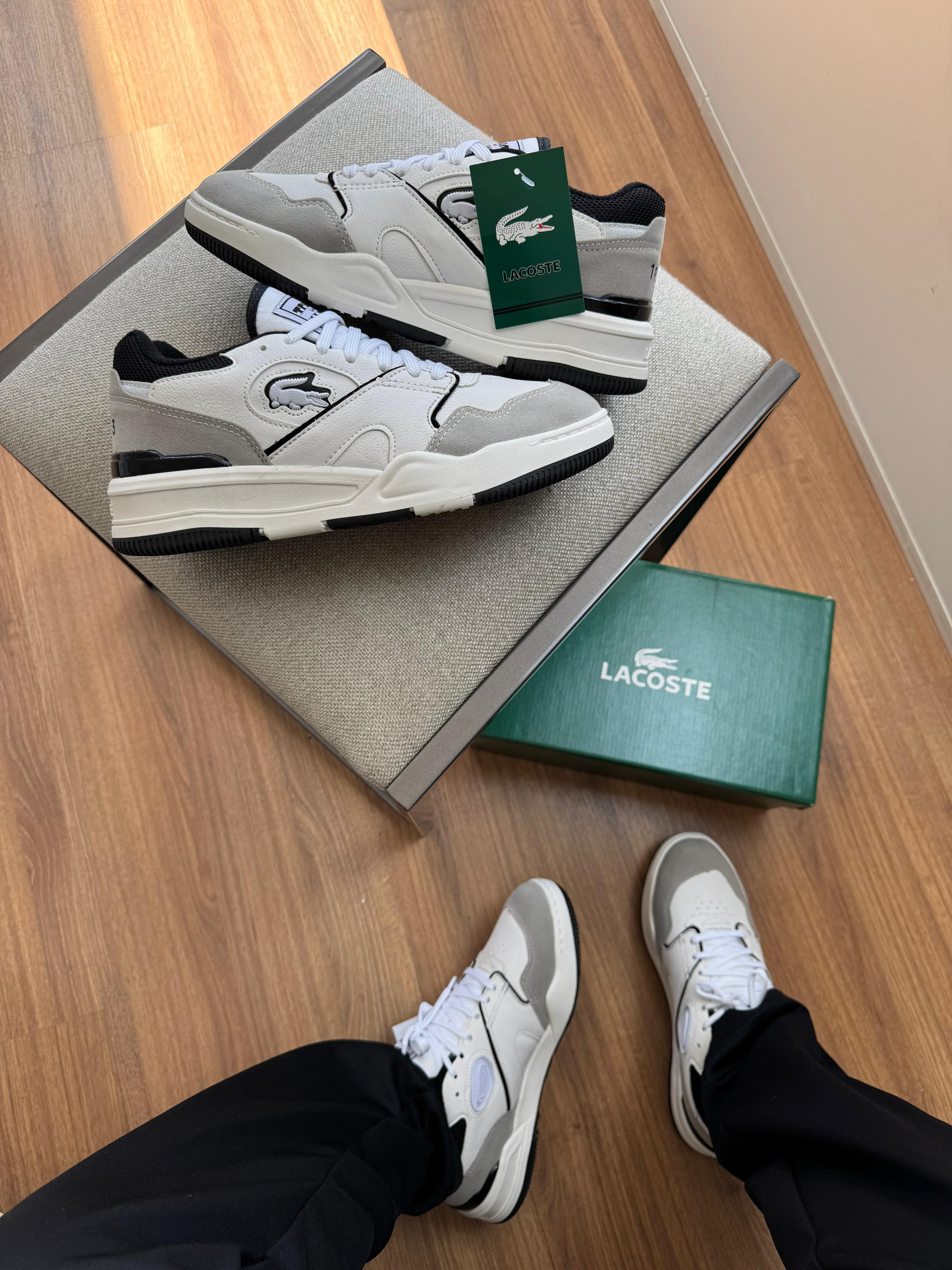 Lacoste Tenning 1933 - Branco/Preto