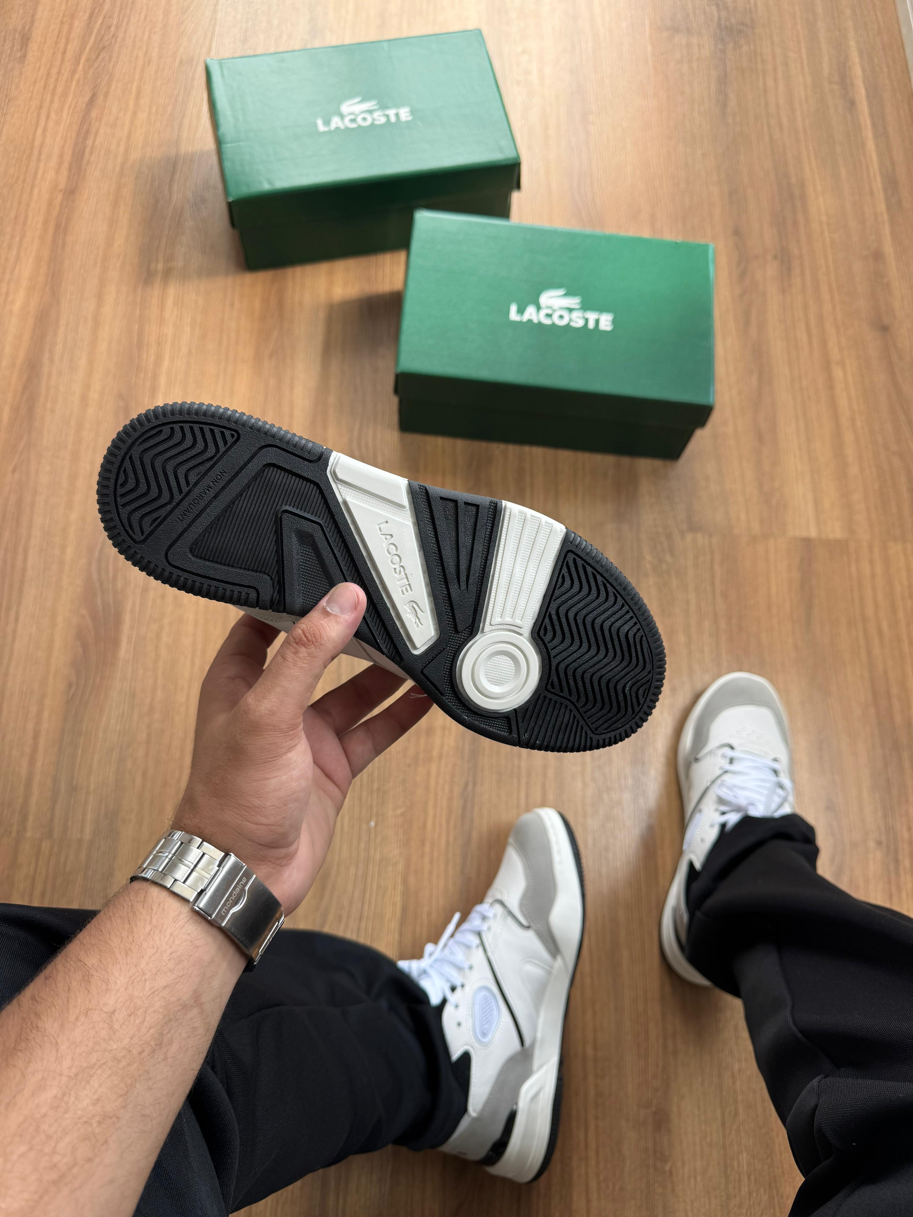 Lacoste Tenning 1933 - Branco/Preto