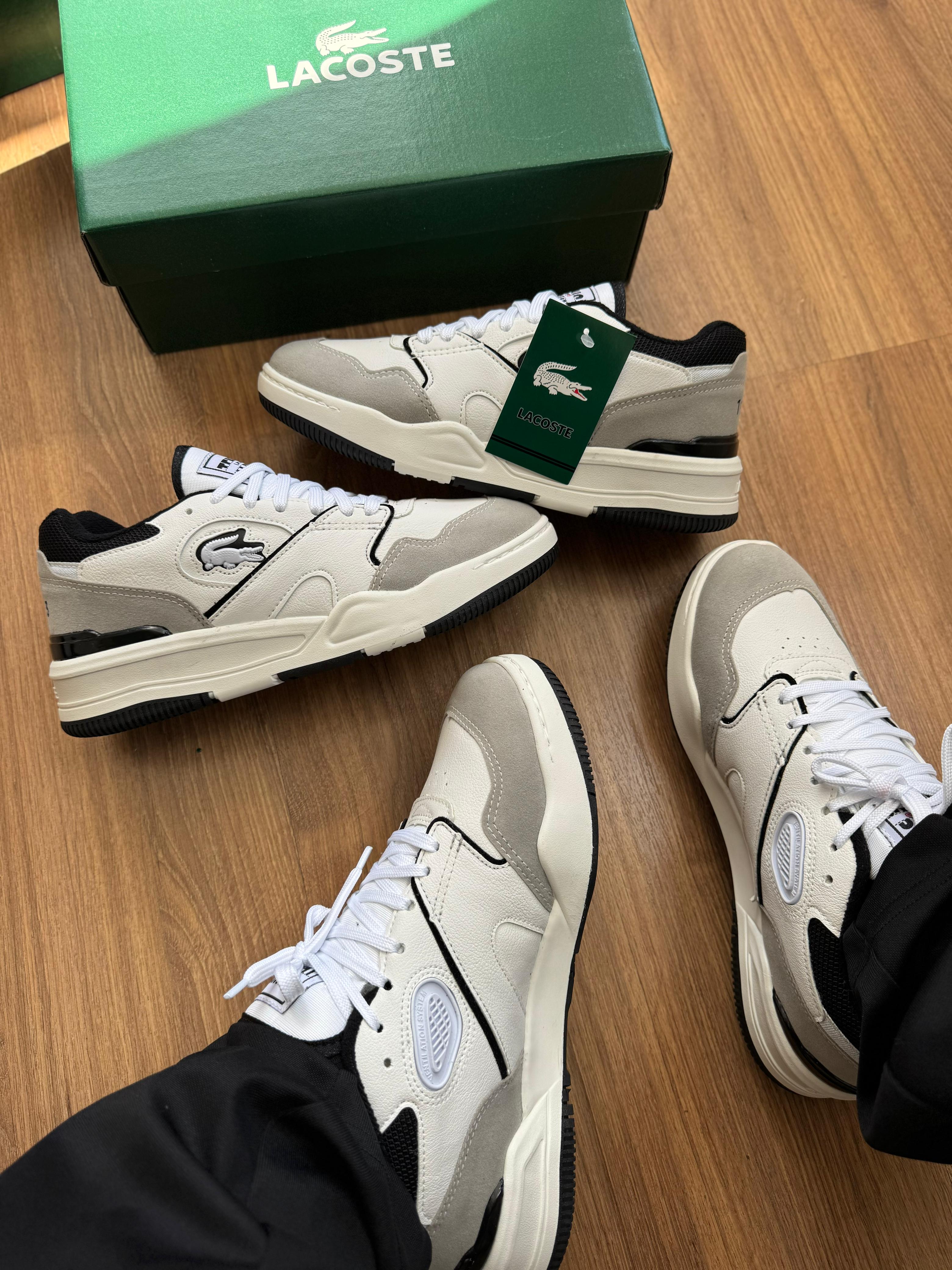 Lacoste Tenning 1933 - Branco/Preto