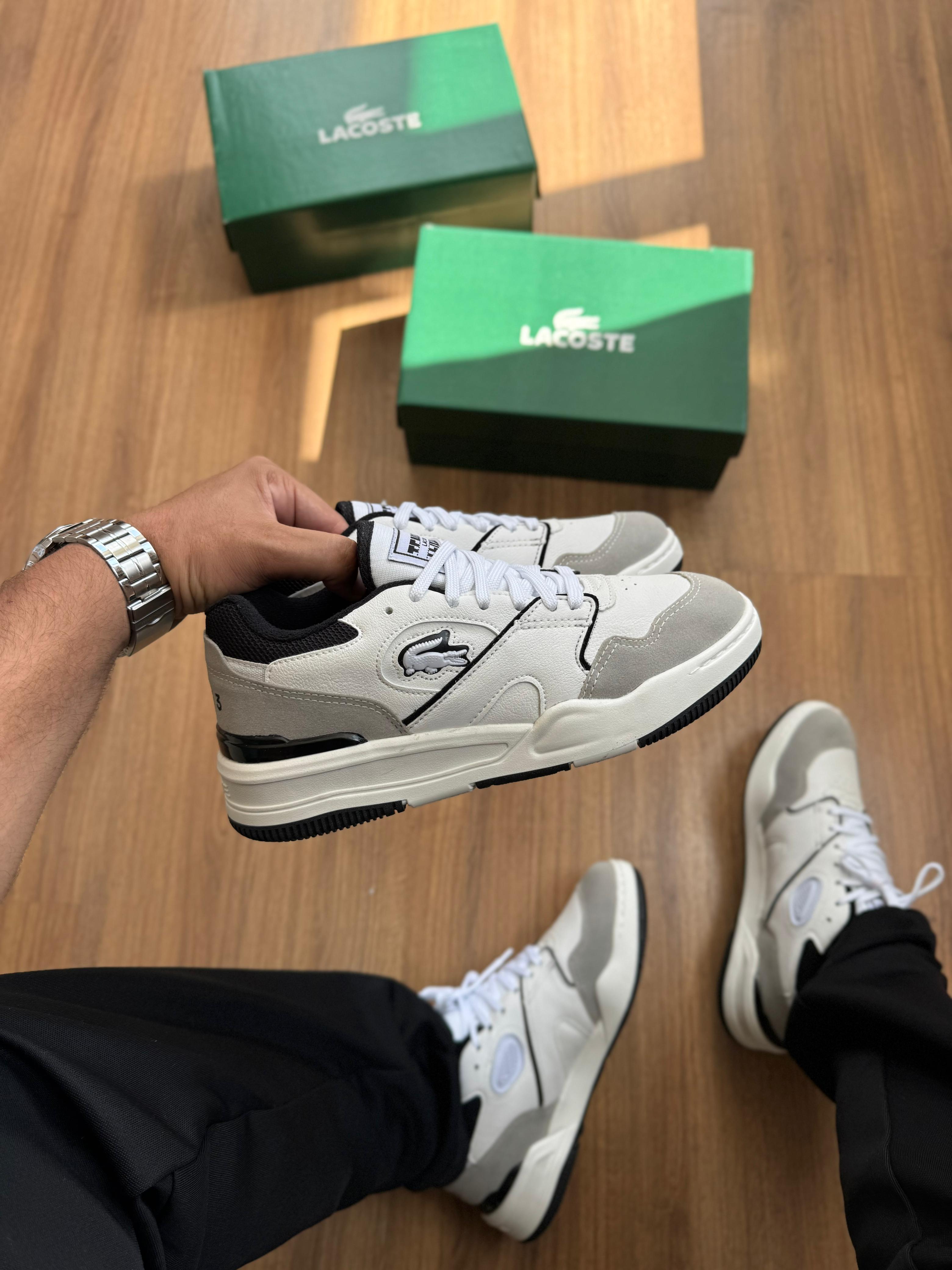 Lacoste Tenning 1933 - Branco/Preto