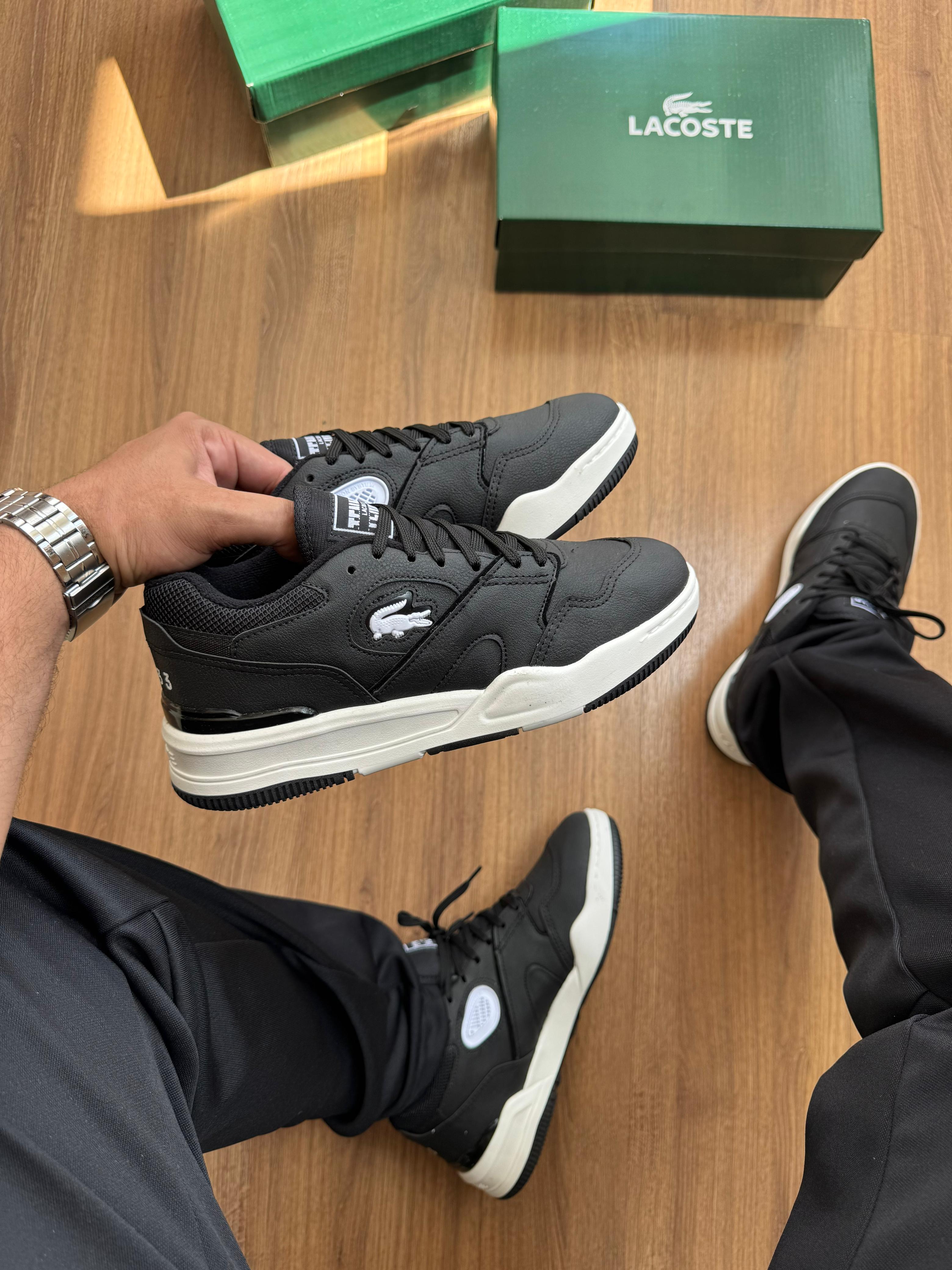 Lacoste Tenning 1933 - Preto/Branco