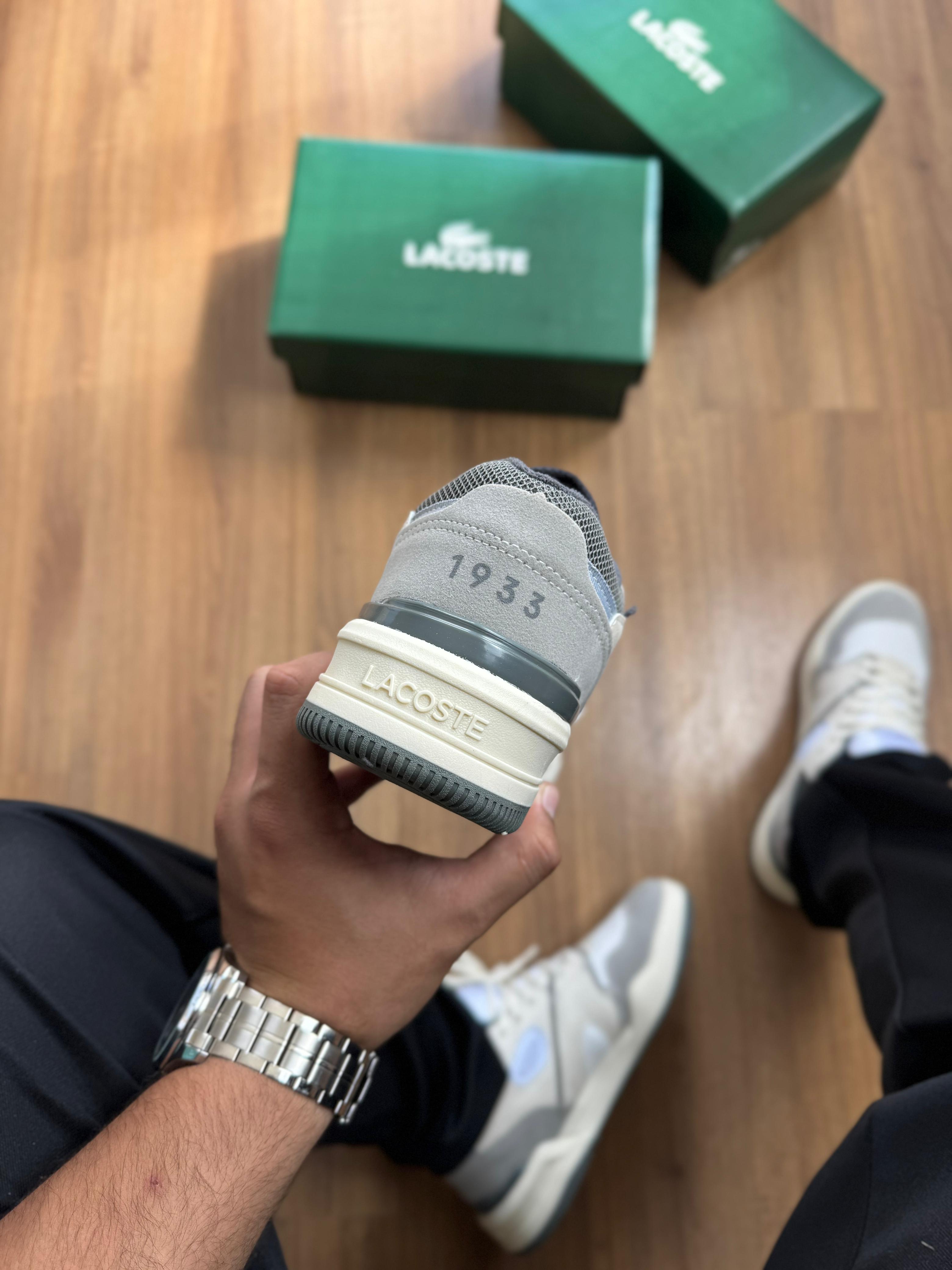 Lacoste Tenning 1933 - Branco/Off White/Cinza