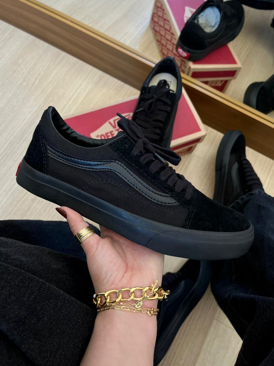 Vans Old Skool - Preto/Preto