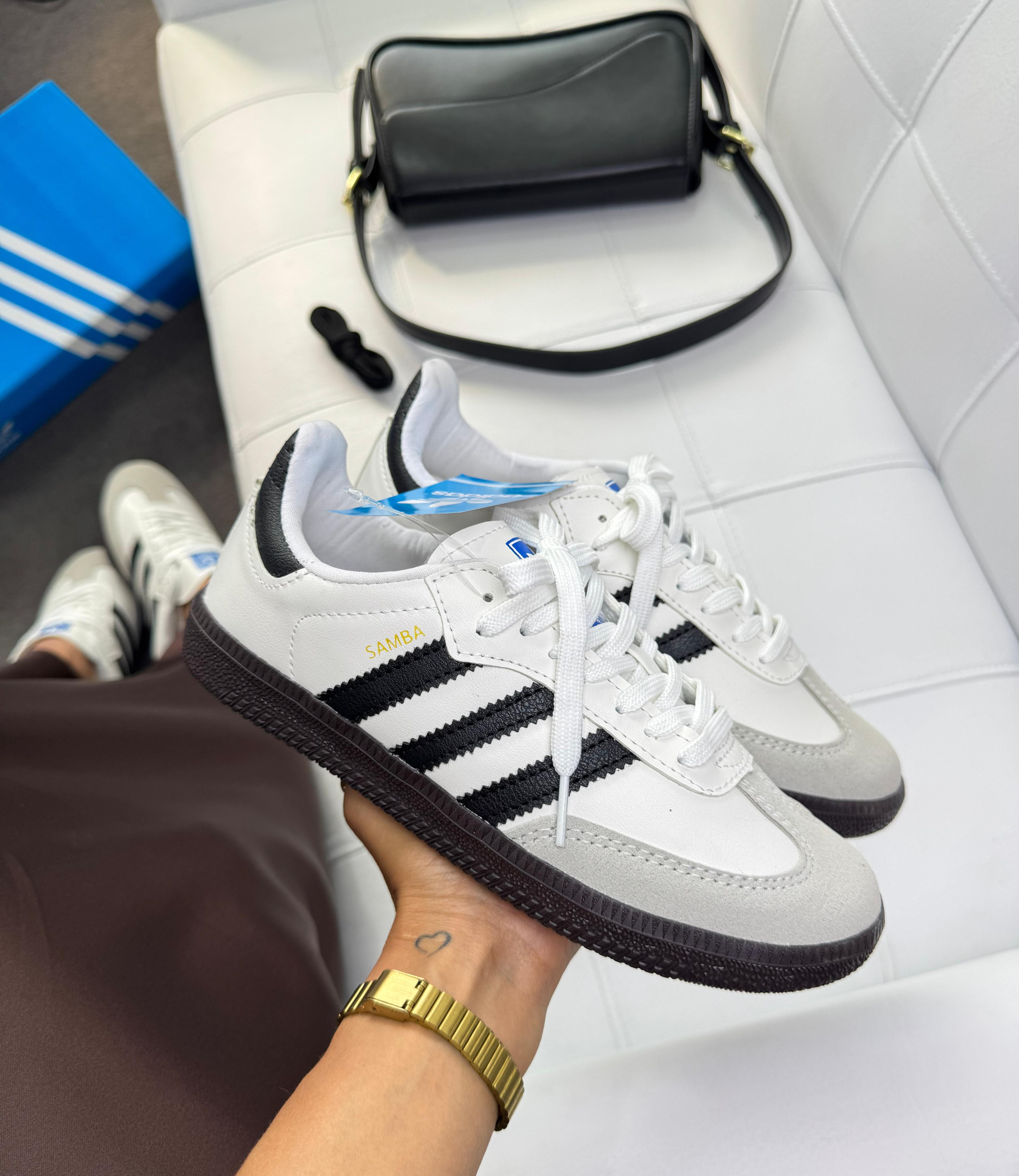 Adidas Samba OG - Branco/Preto