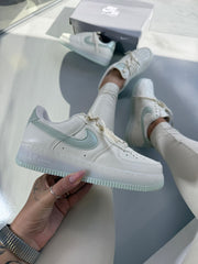 Nike Air Force Prime - Off White/Verde Metálico