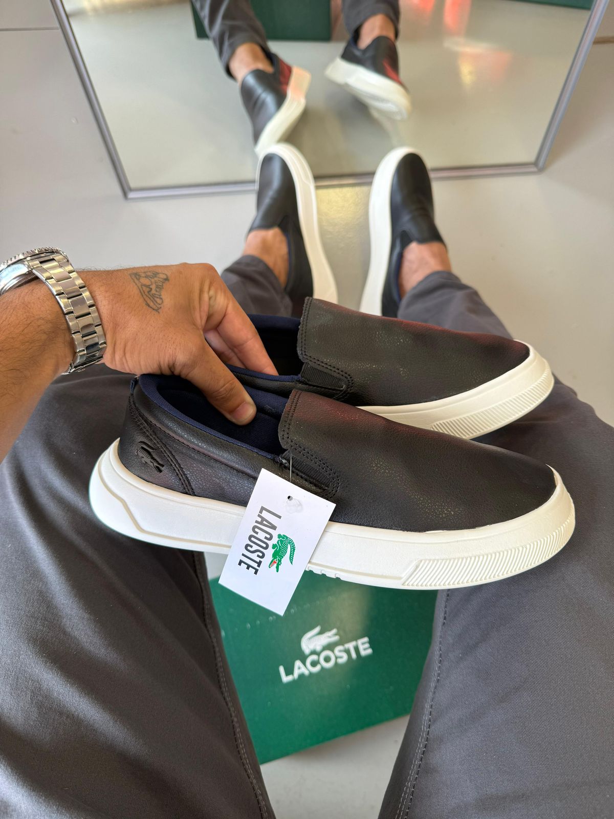 Lacoste Iate EVA - Preto