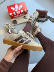 Adidas Sambae Tricô - Terra/Champanhe