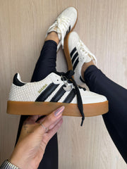 Adidas Sambae Tricô - Bege/Preto