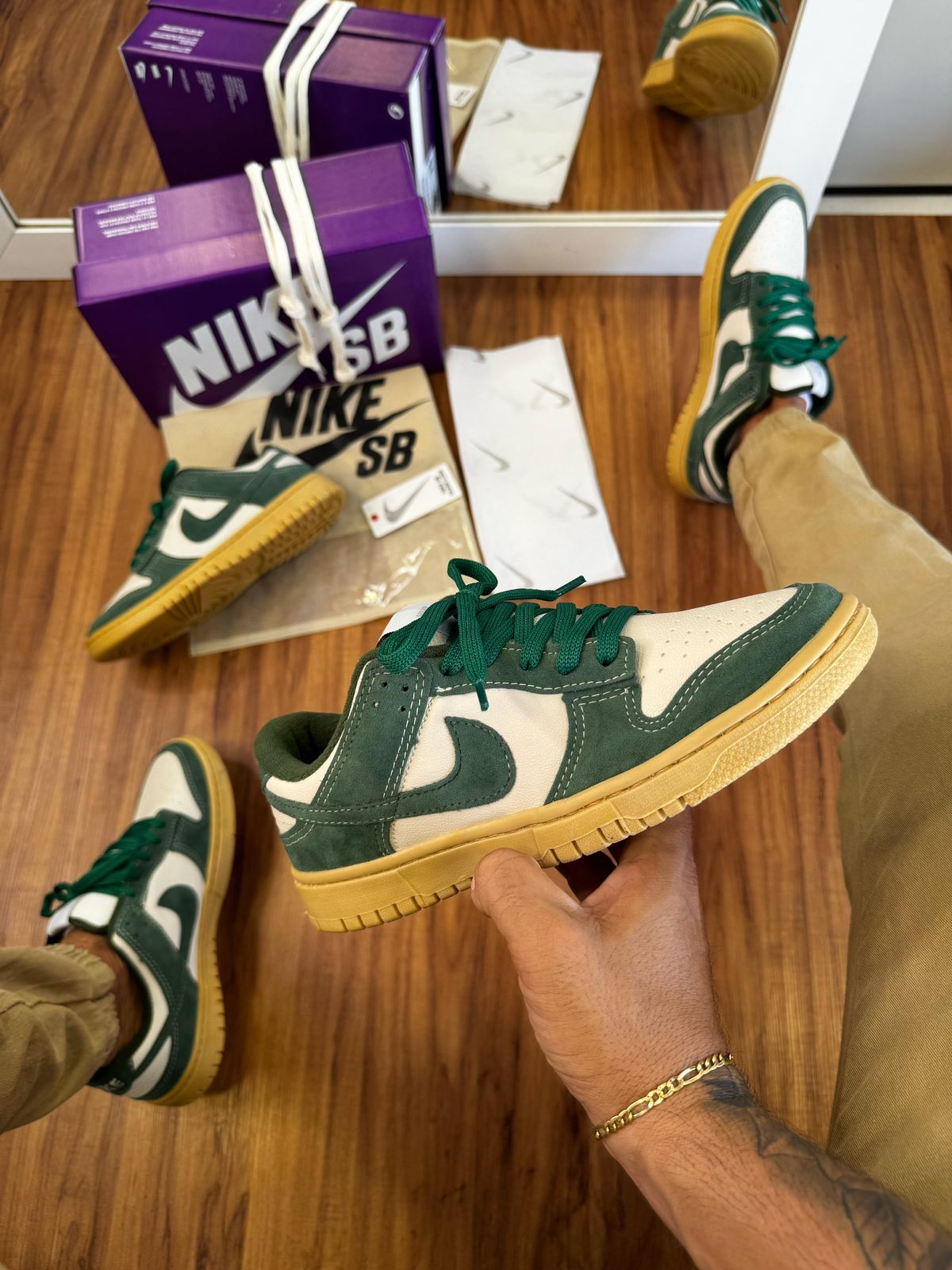 Nike SB Dunk Low - Verde/Látex