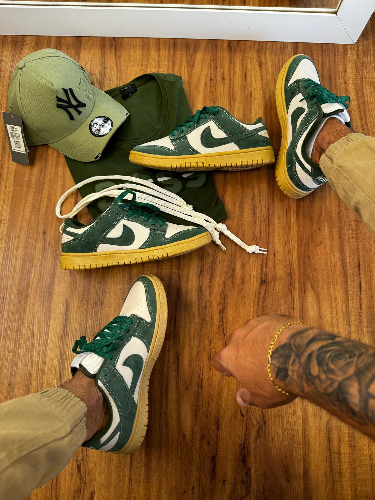 Nike SB Dunk Low - Verde/Látex