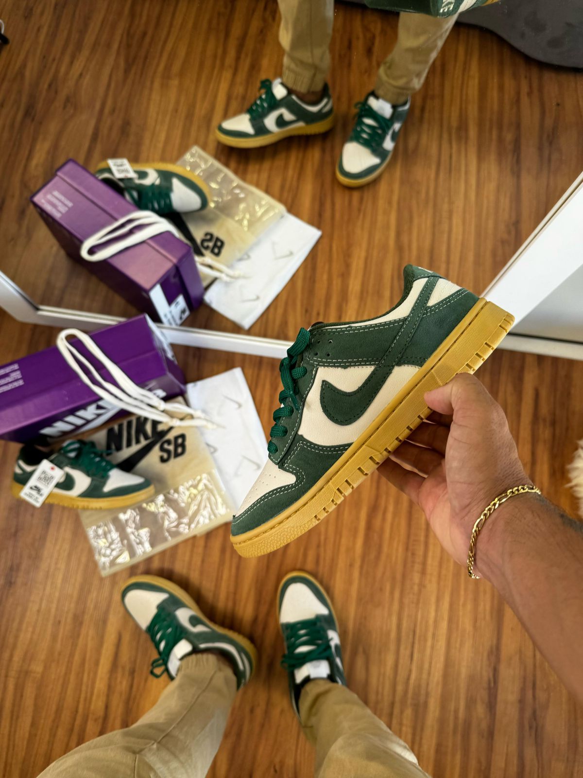 Nike SB Dunk Low - Verde/Látex