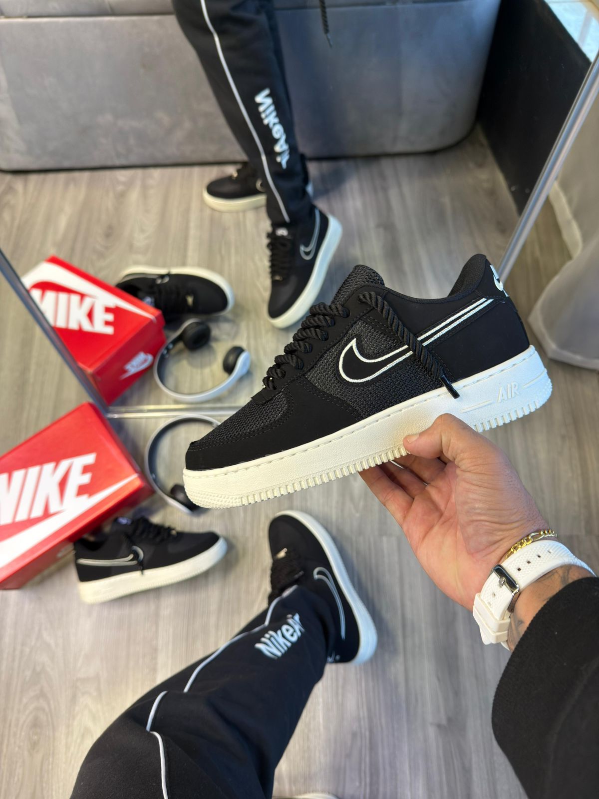 Nike Air Force GS Prime - Preto/Branco