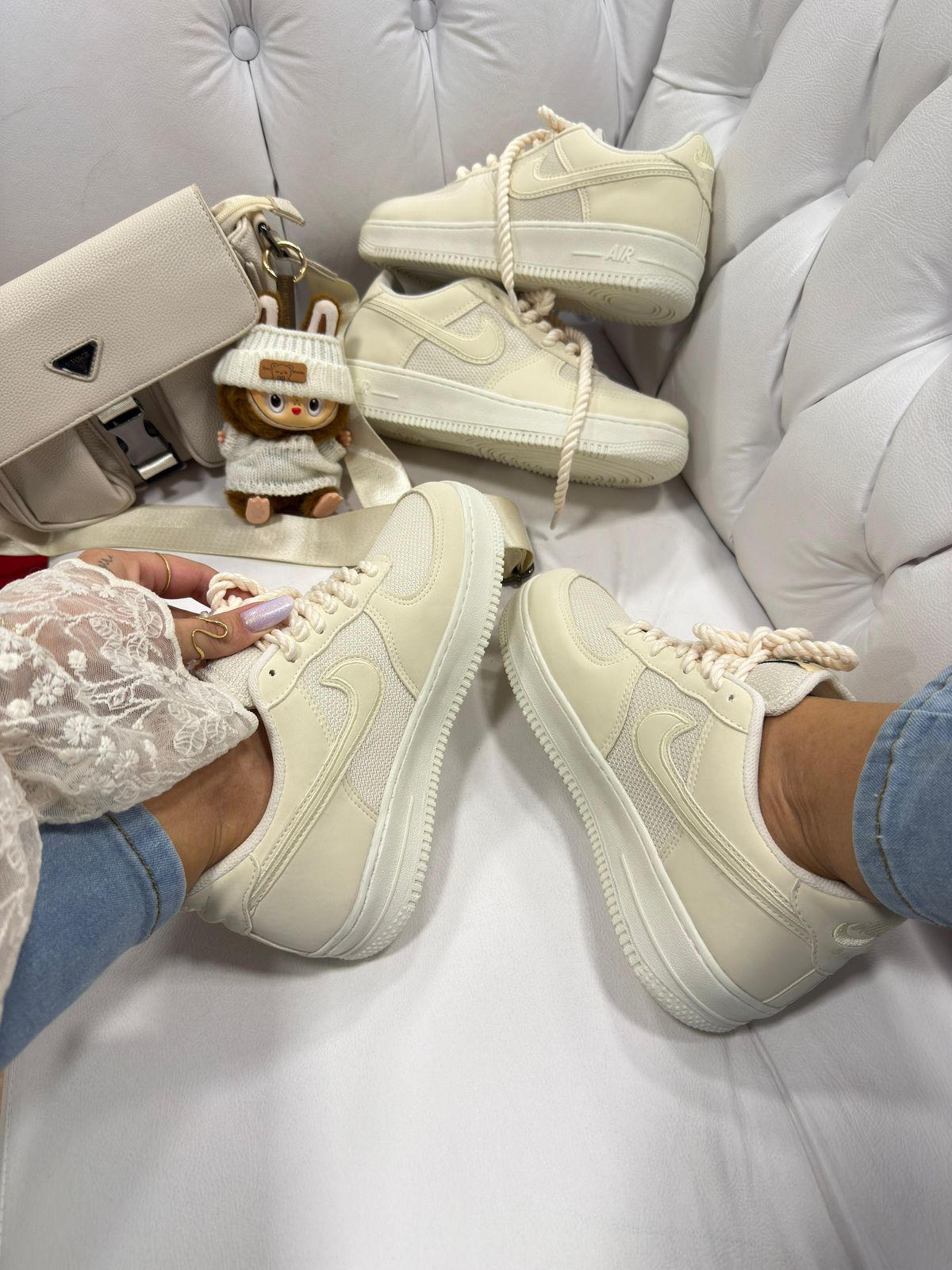 Nike Air Force GS Prime - Off White