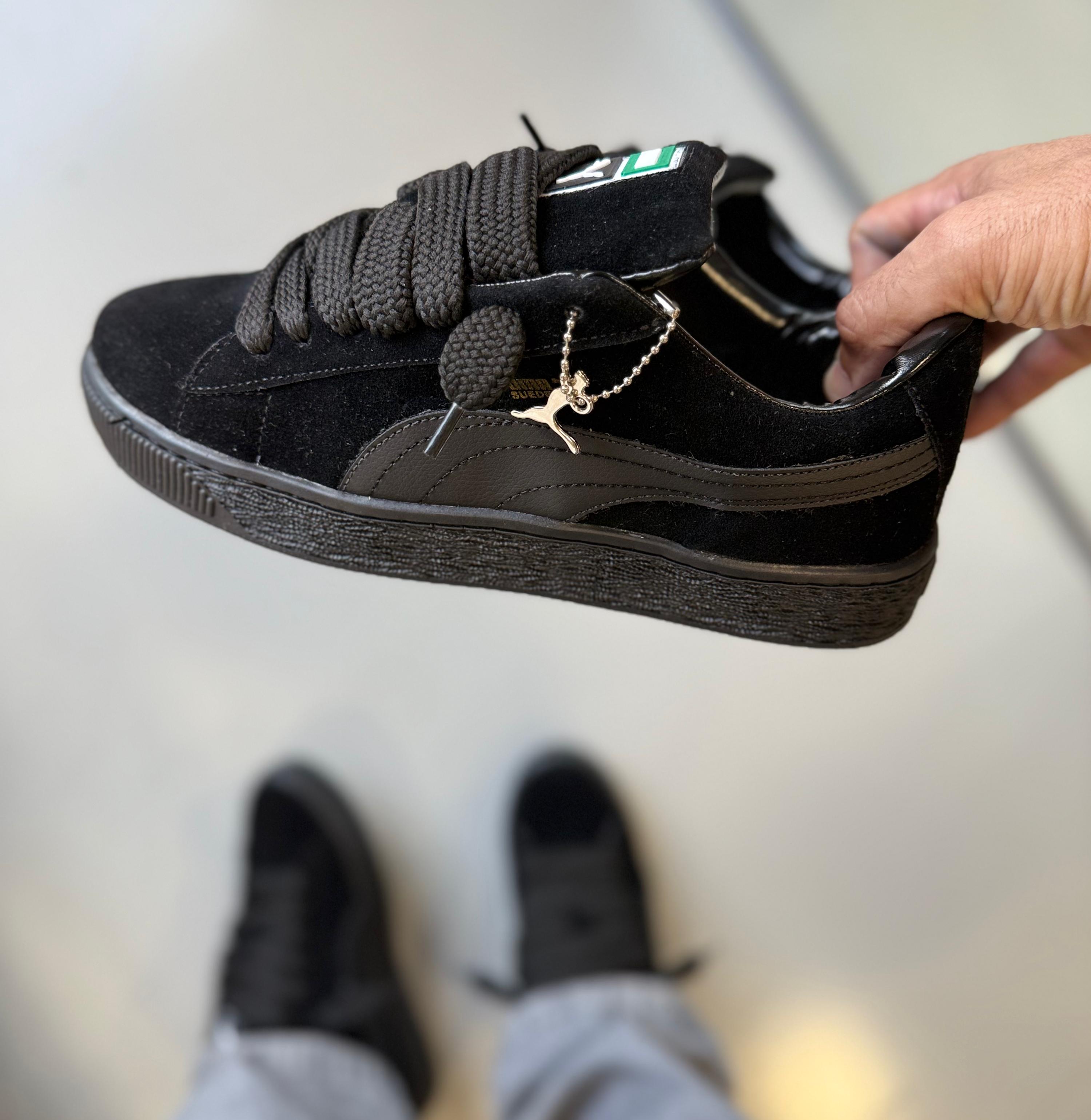 Puma Suede XL - Preto/Preto