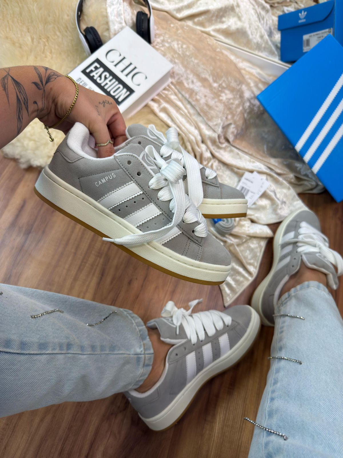 Adidas Campus 00s - Cinza