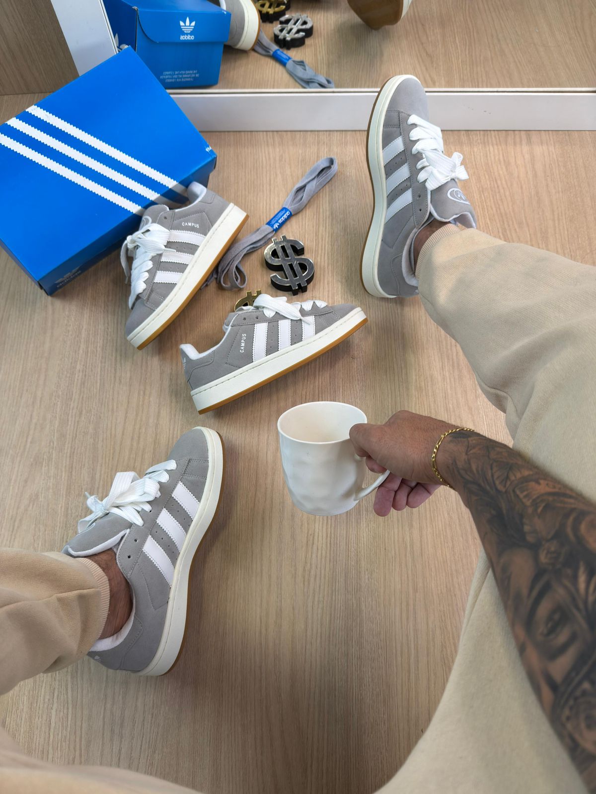 Adidas Campus 00s - Cinza