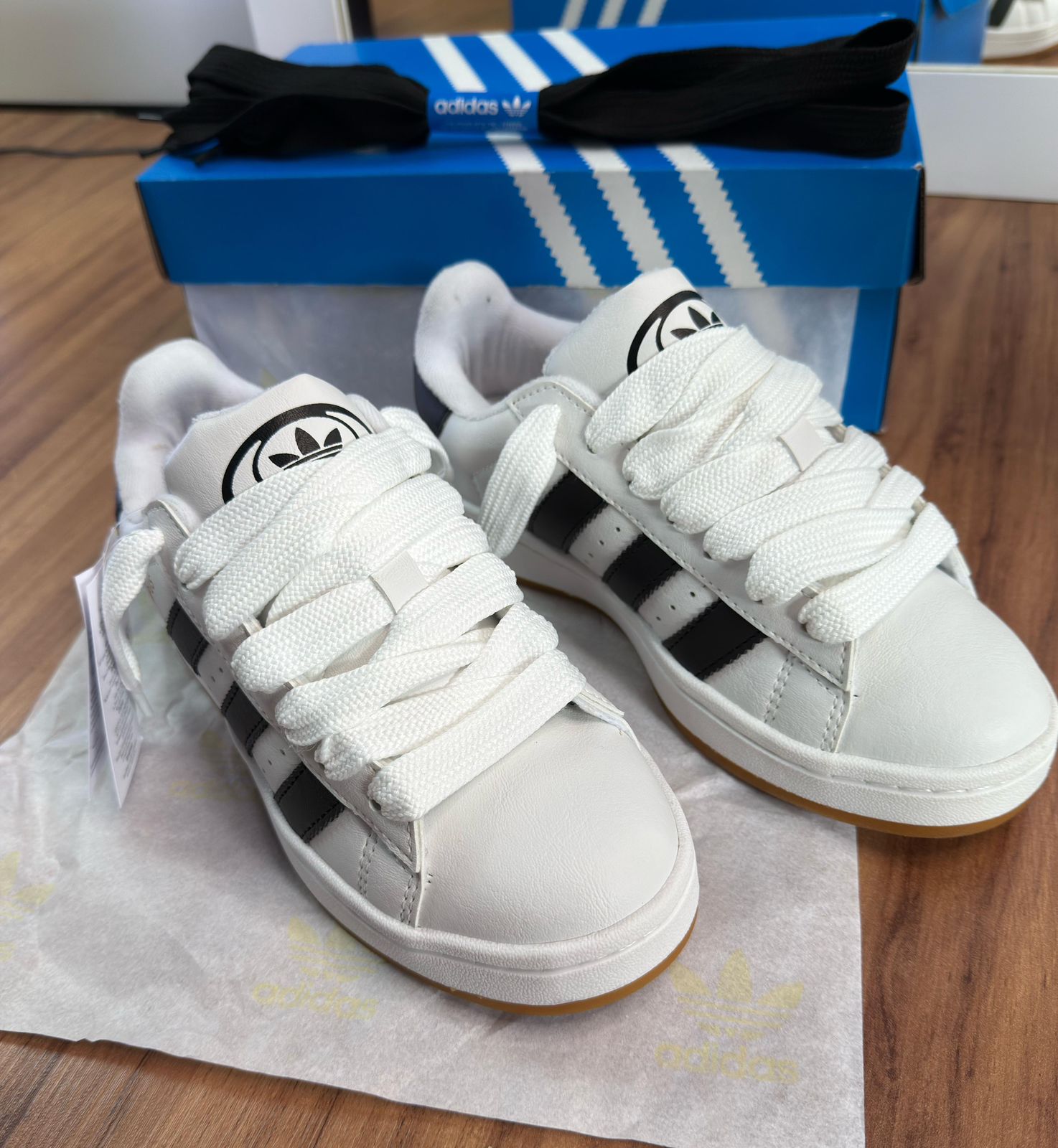 Adidas Campus 00s - Branco/Preto