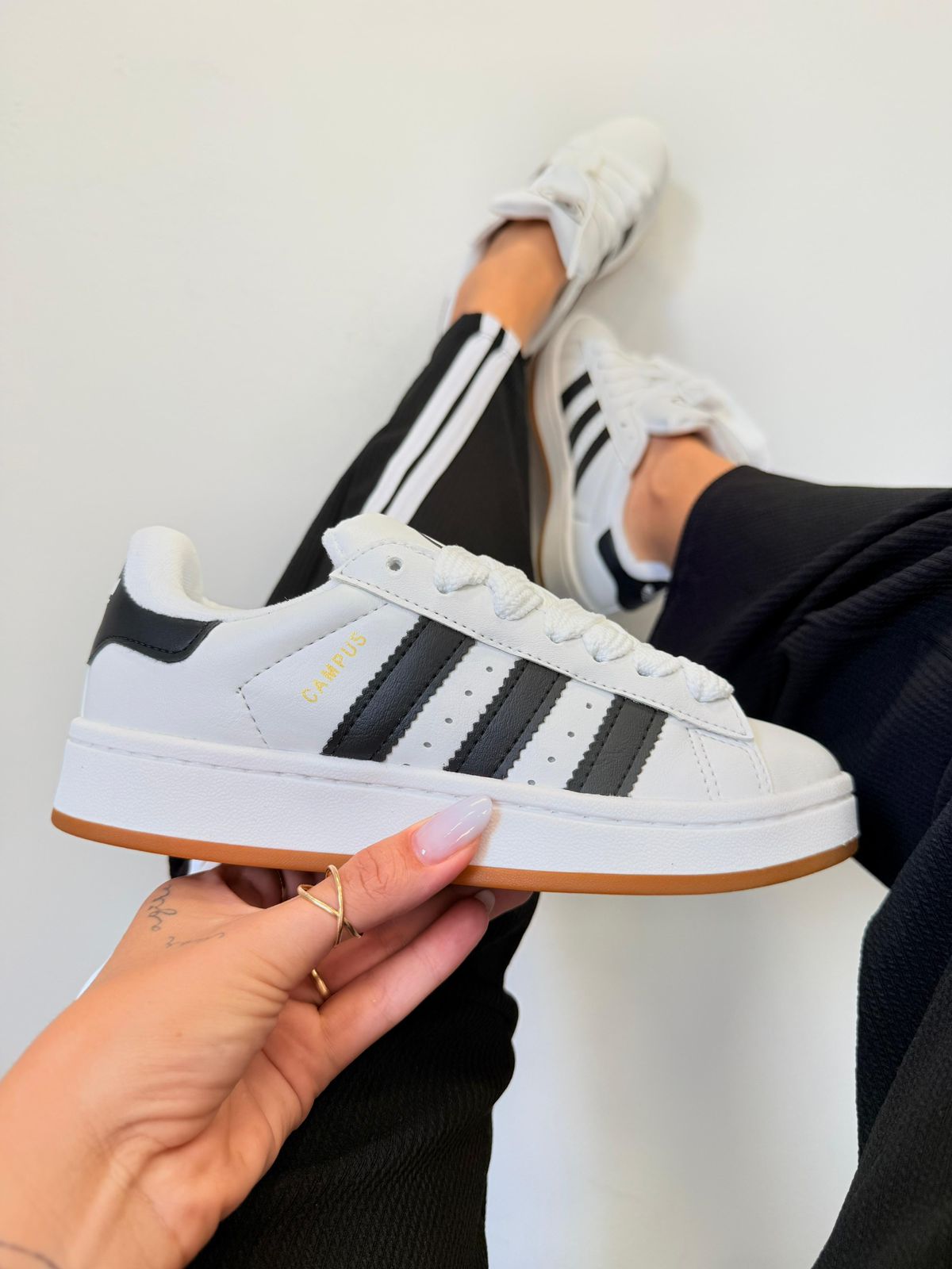 Adidas Campus 00s - Branco/Preto