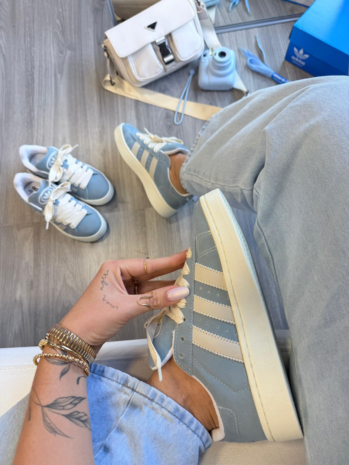 Adidas Campus 00s - Azul Bebê