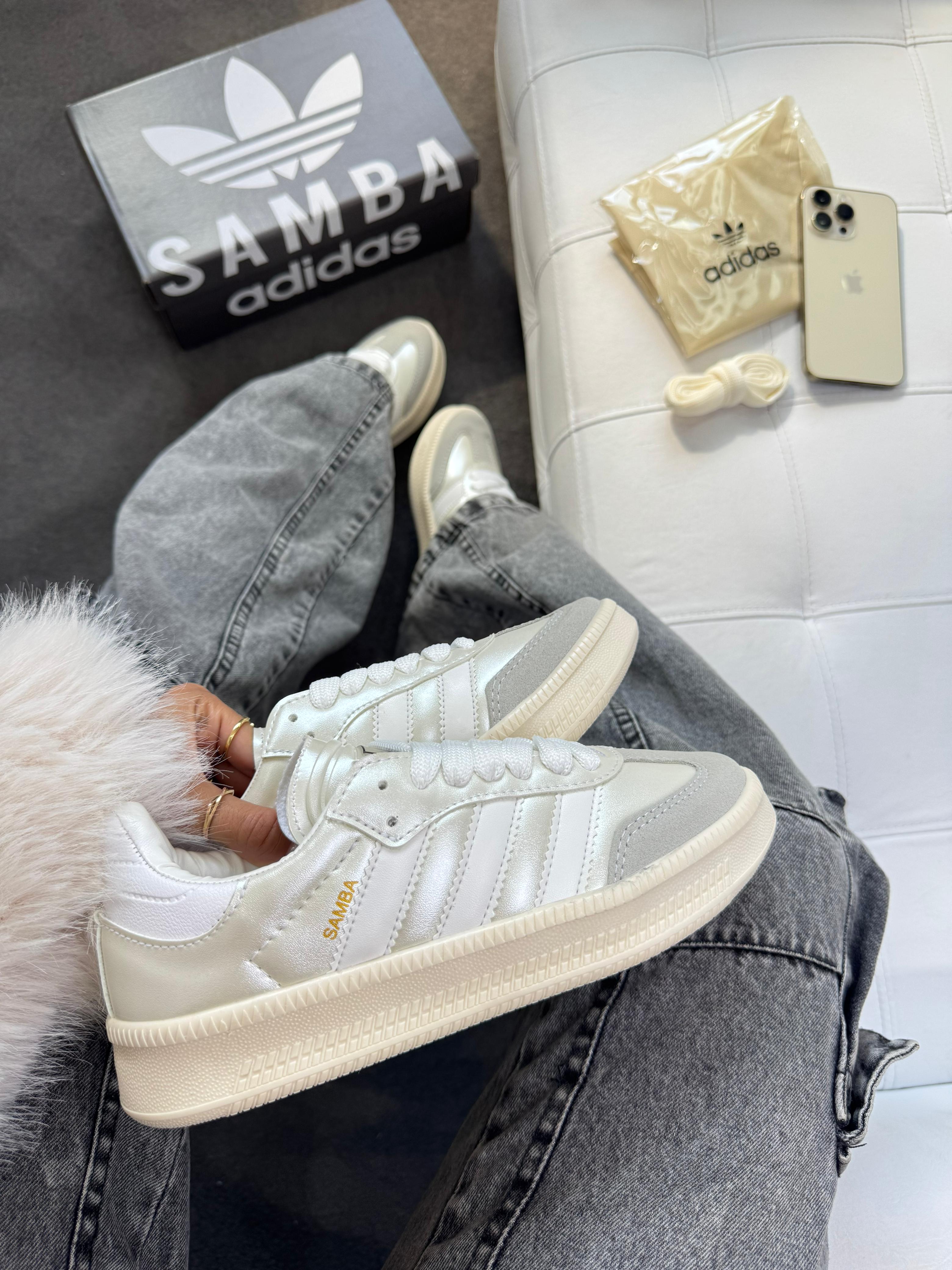 Adidas Samba XLG - Pérola