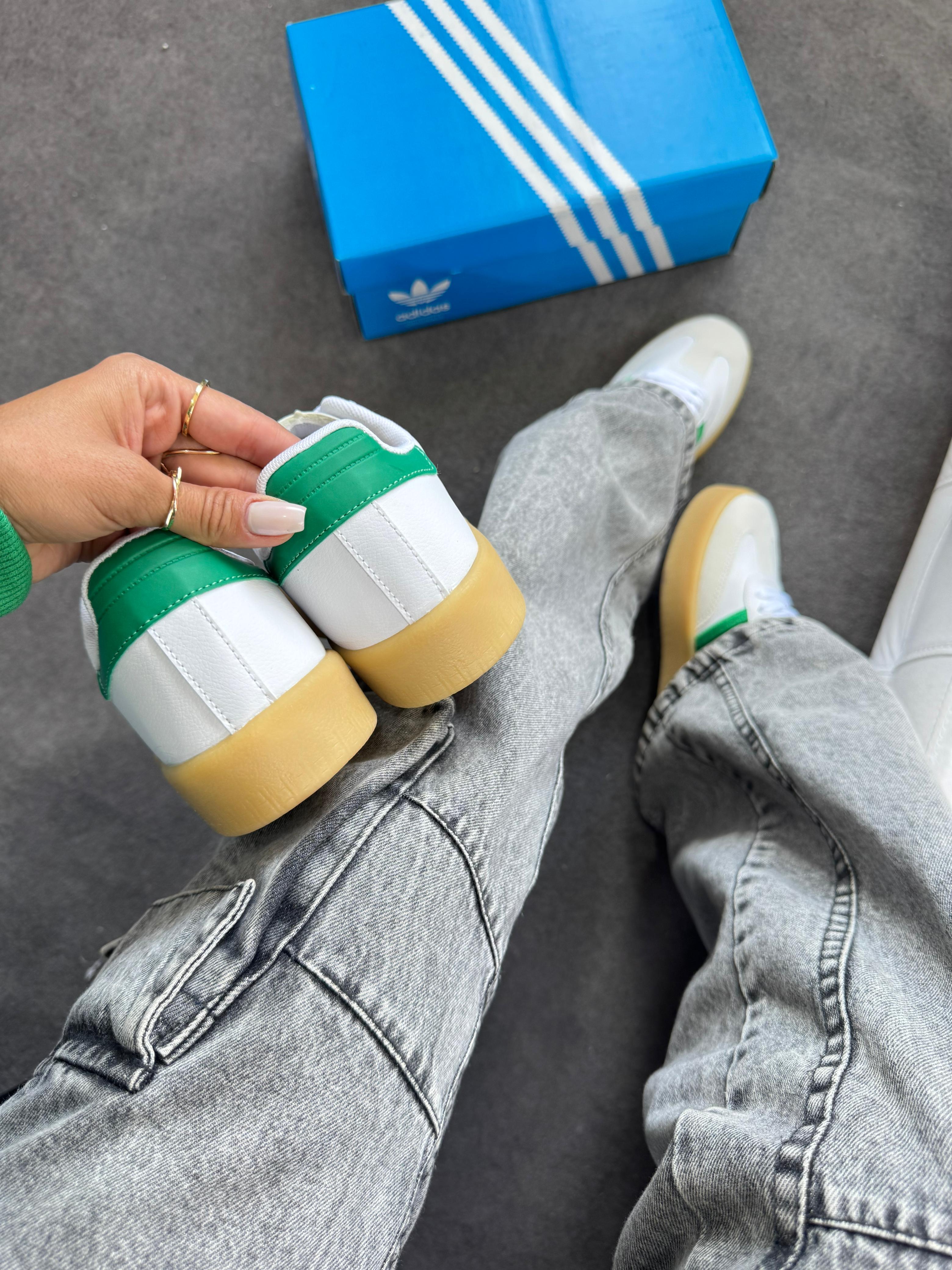 Adidas Sambae - Branco/Verde