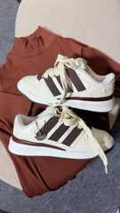 Adidas Fórum II - Off White/Café