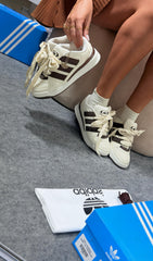 Adidas Fórum II - Off White/Café