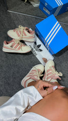 Adidas Fórum II - Off White/Rosê