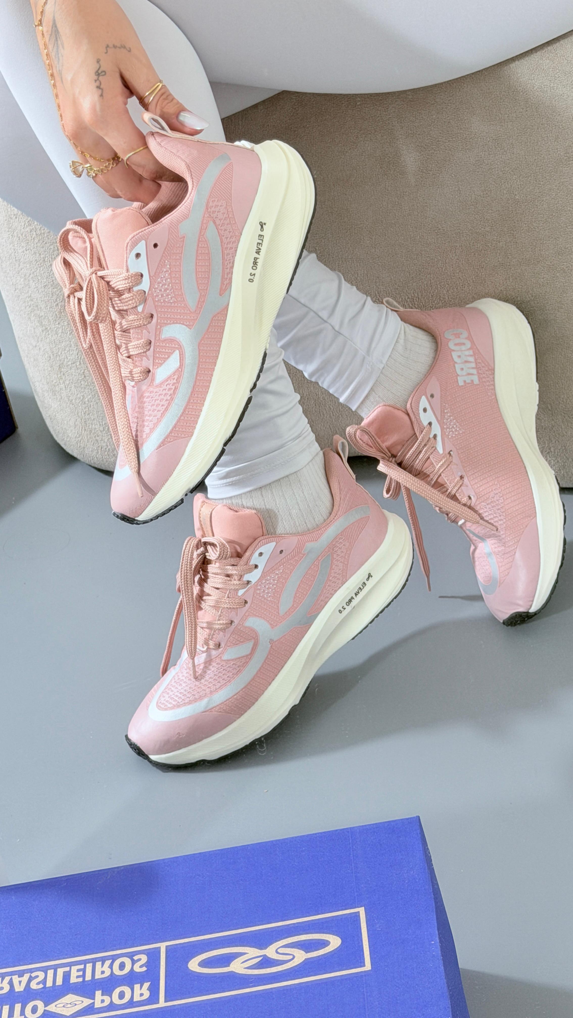 Olympikus Corre 2.0 - Nude/Cinza