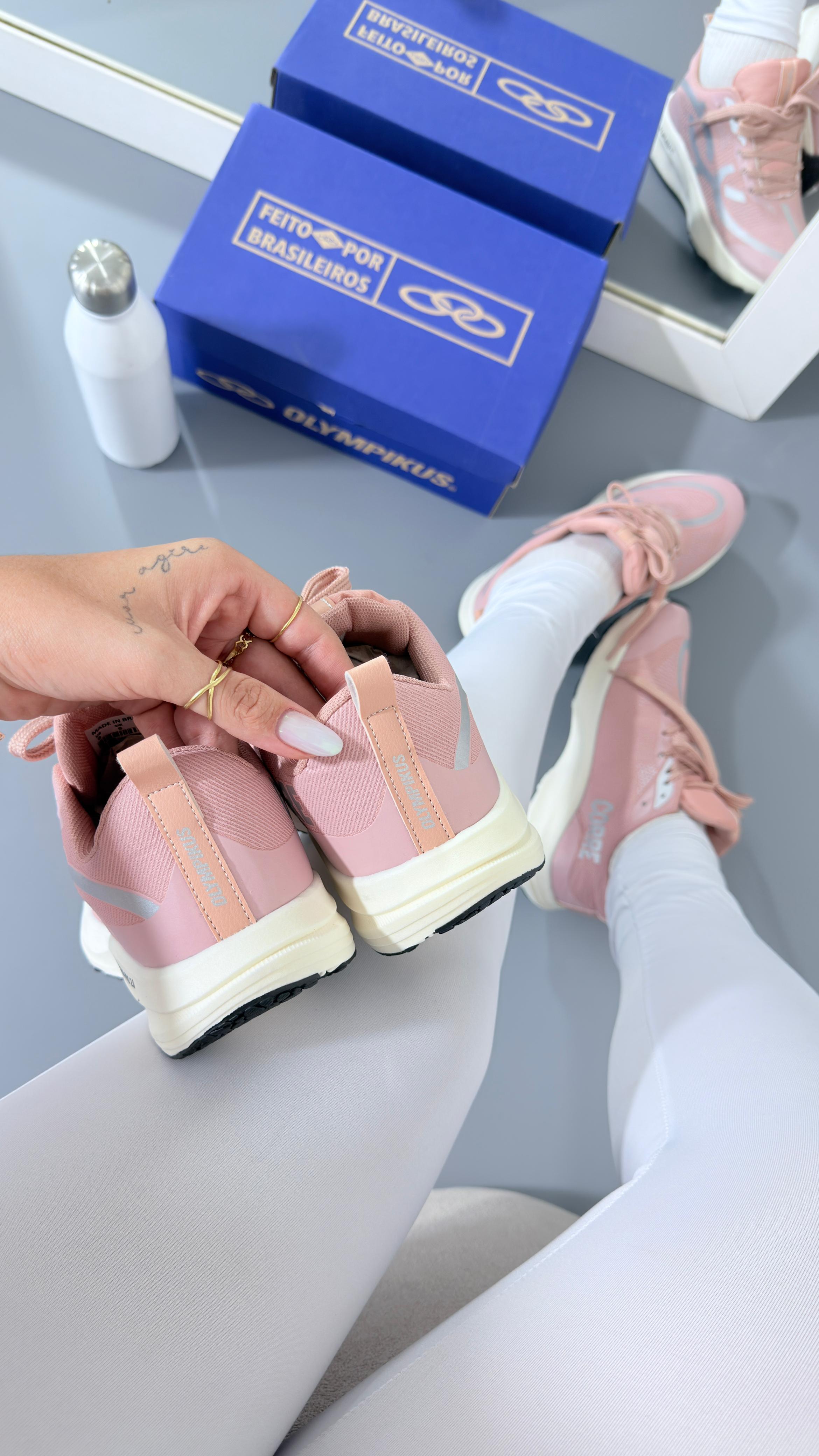 Olympikus Corre 2.0 - Nude/Cinza