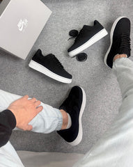 Nike Air Force - Preto/Nobuck