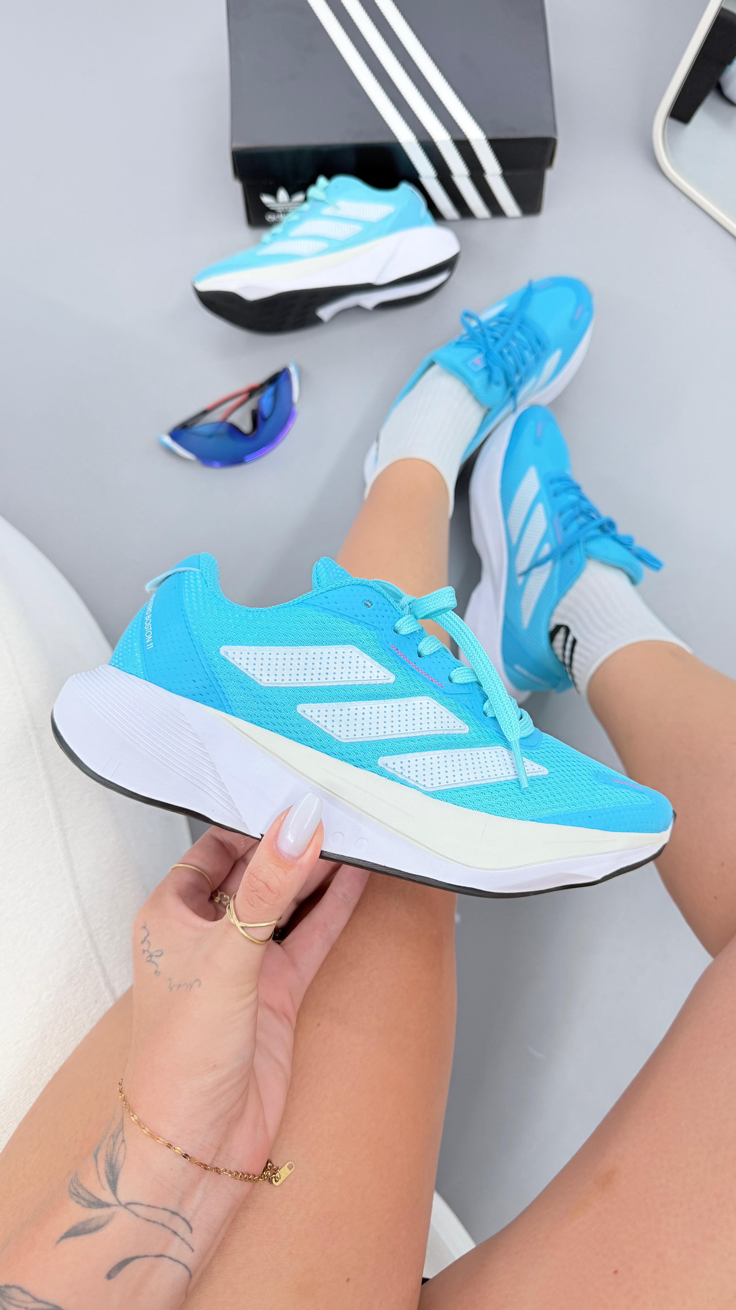 Adidas Adizero Boston 11 - Azul Bebê