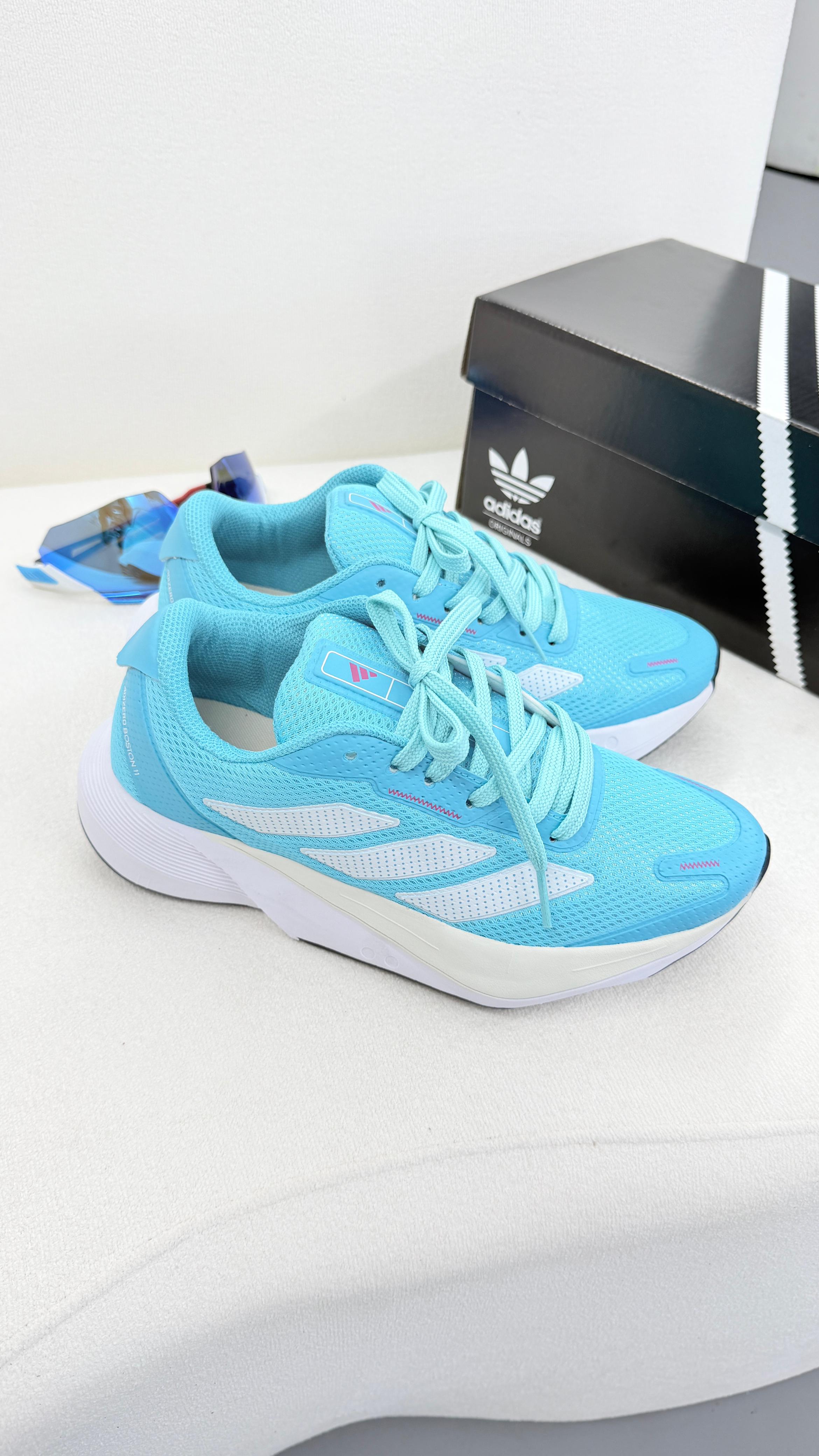 Adidas Adizero Boston 11 - Azul Bebê