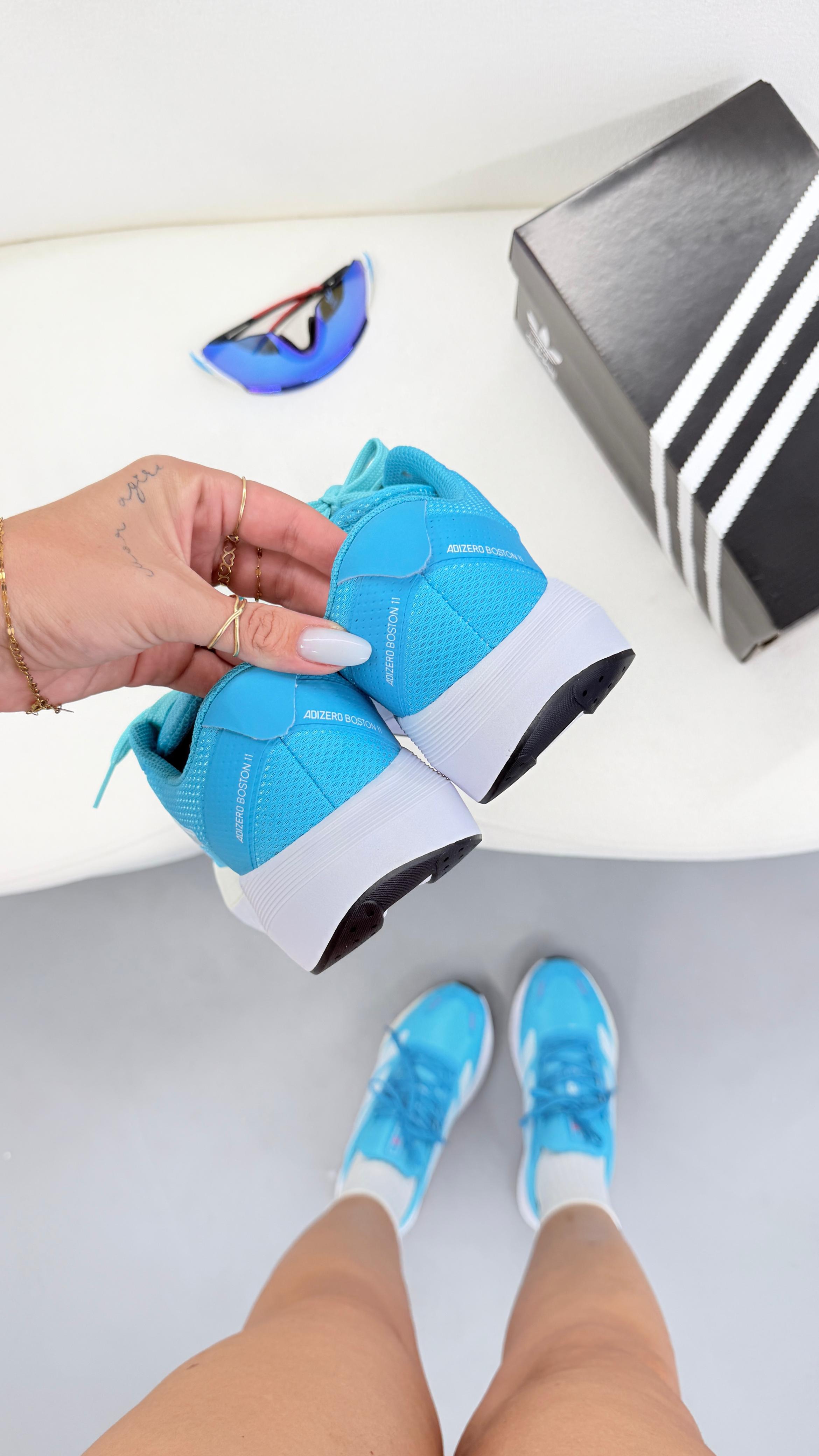 Adidas Adizero Boston 11 - Azul Bebê