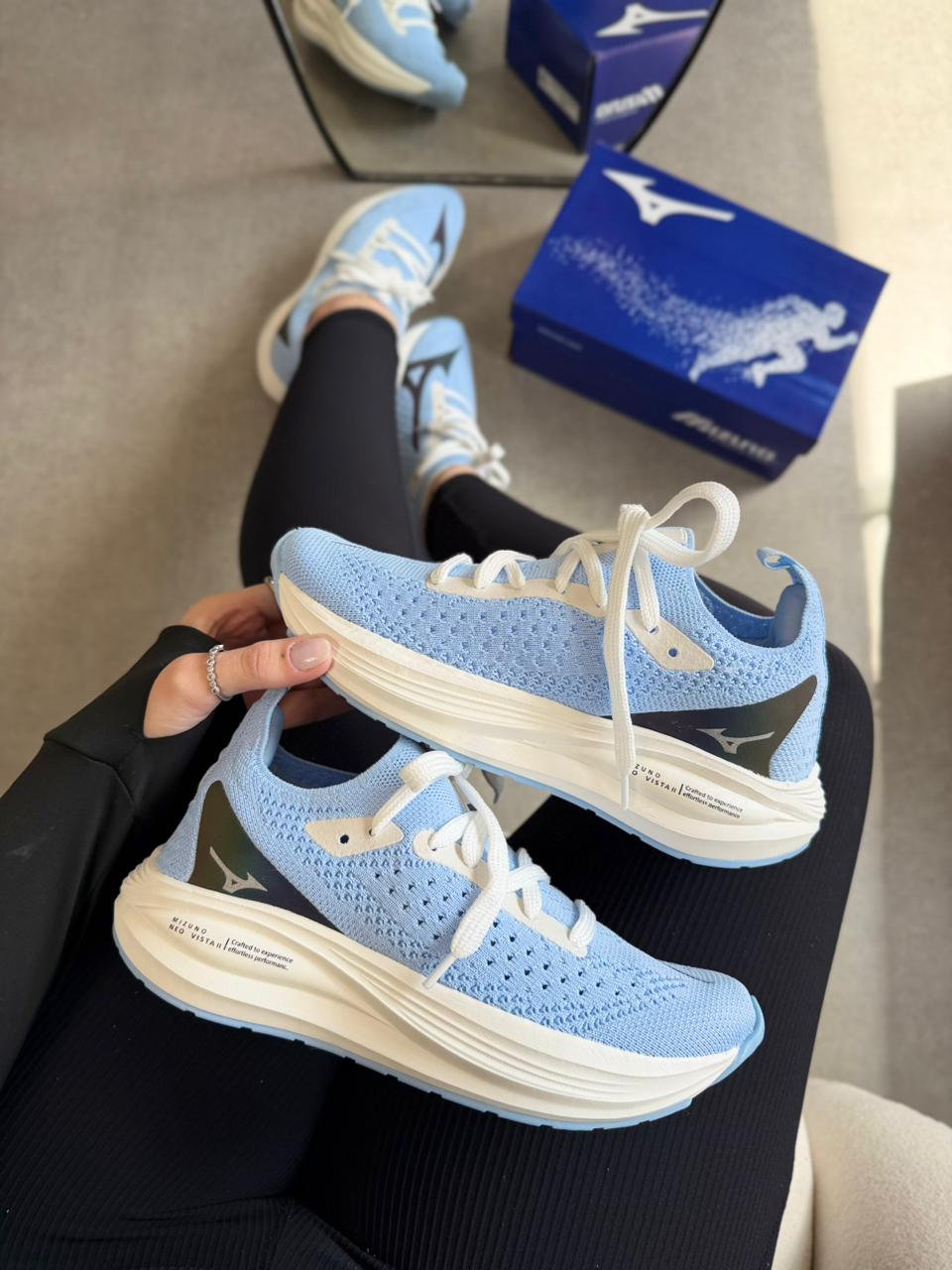 Mizuno Neo Vista 2 - Azul Bebê
