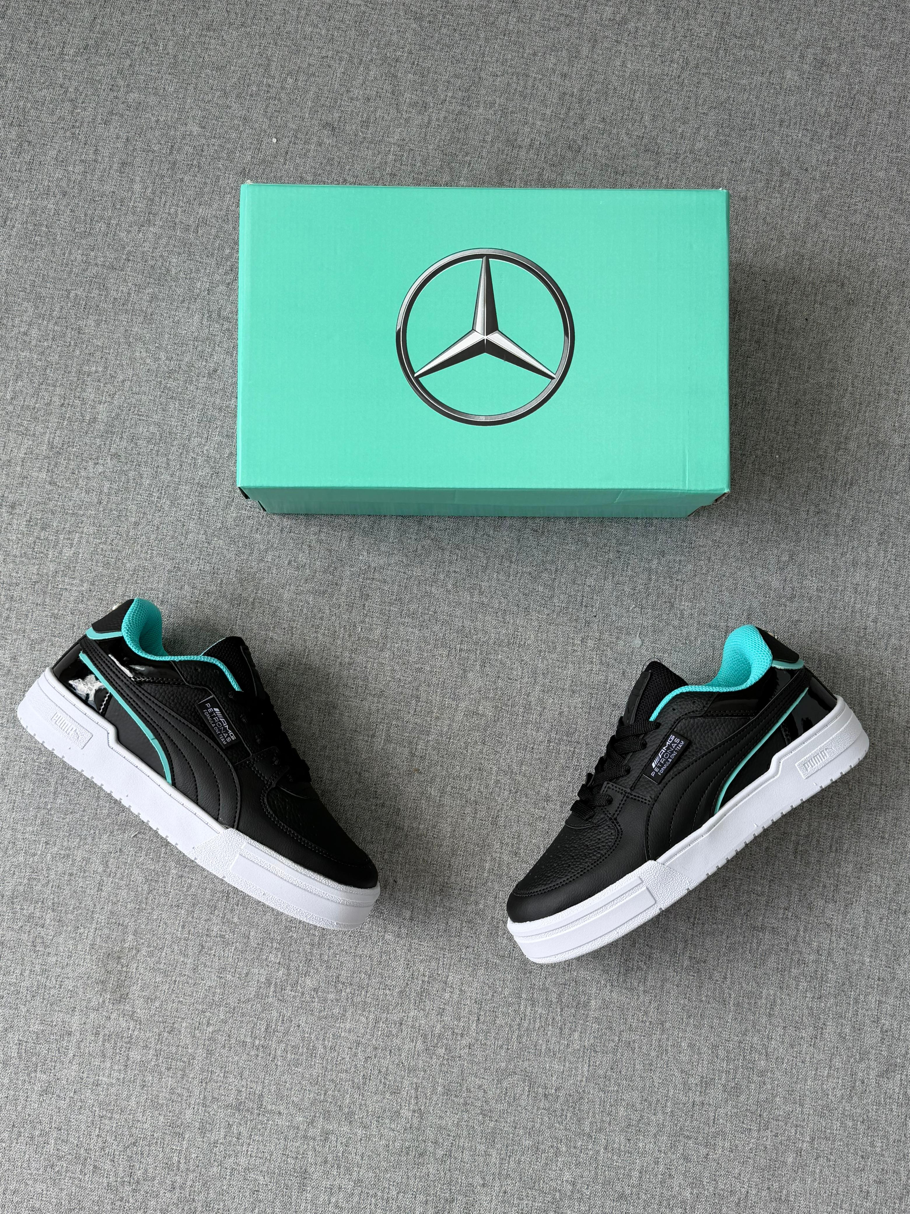 Puma Mercedes - Preto/Verde Água