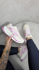 Adidas Supernova Rise Running - Off White/Rosa Metálico