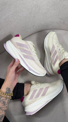 Adidas Supernova Rise Running - Off White/Lilás