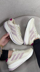 Adidas Supernova Rise Running - Off White/Lilás